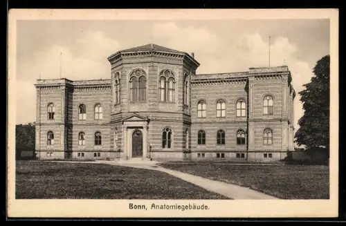 AK Bonn, Blick zum Anatomiegebäude