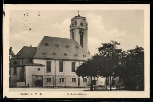 AK Frankfurt a. M., St. Lucas-Kirche