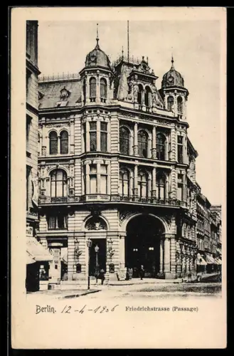 AK Berlin, Friedrichstrasse, Passage