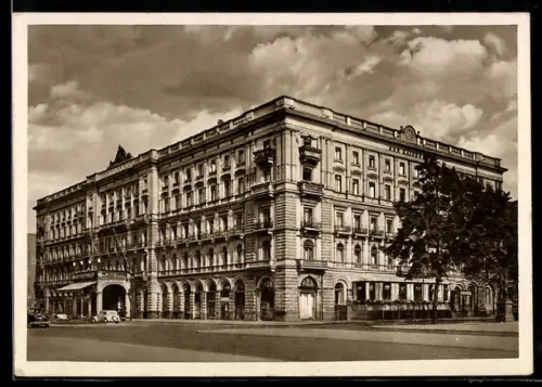 AK Berlin, Hotel Kaiserhof am Wilhelmplatz