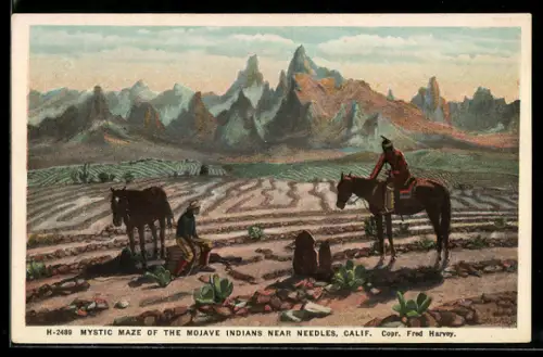 AK Mystic Maze of the Mojave Indians near Needles