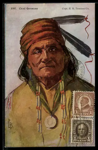 AK Indianer-Häuptling Chief Geronimo