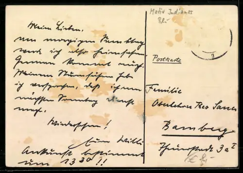 AK Trade scene with Native Americans