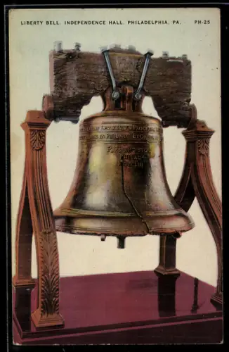 AK Philadelphia, PA, Liberty Bell in Independence Hall