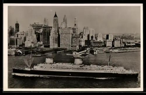AK New York, NY, Lloyd-Expressdampfer
