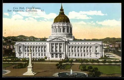 AK San Francisco, City Hall, Civic Center