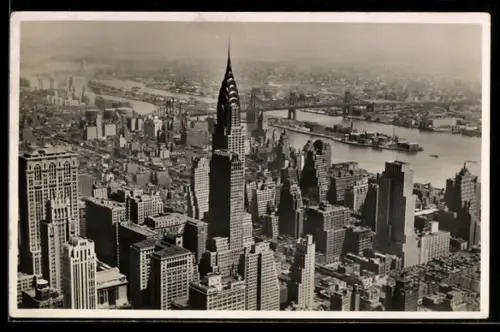 AK New York, NY, Panorama with Empire State Building