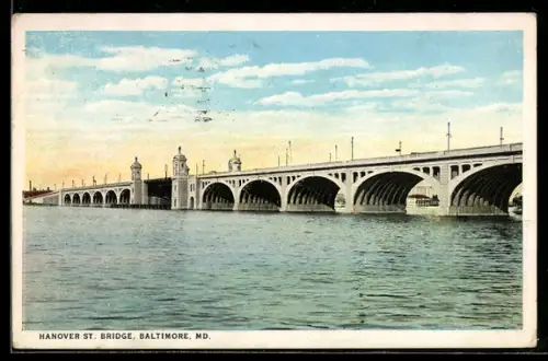 AK Baltimore, MD, Hanover St. Bridge