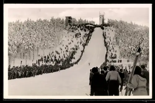 AK Braunlage /Harz, Grosse Wurmbergschanze, Wintersport, Skispringen