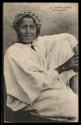 AK Junger Araber - arabische Volkstypen