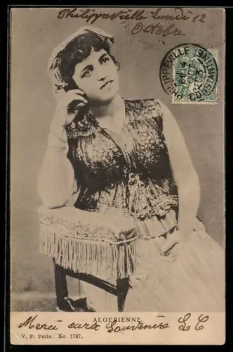 AK Portrait d`une femme Algerienne