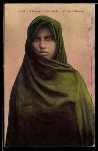 AK Portrait d`une femme Maure