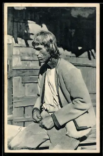 AK Hust, Bauer aus der Umgebung von Hust