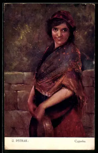 AK Sinti und Roma / Cyganka, Zigeunerin, Bohemienne