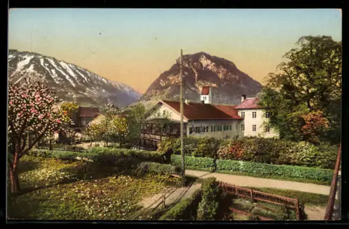 AK Pfronten-Heitlern, Gasthof und Brauerei z. Adler