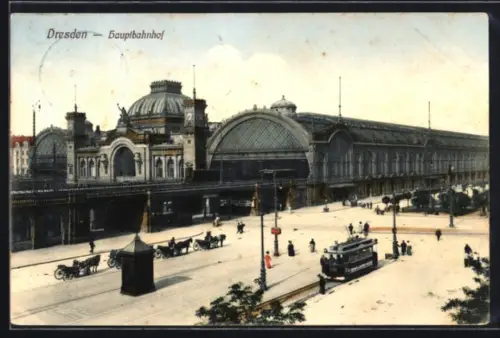 AK Dresden, Am Hauptbahnhof