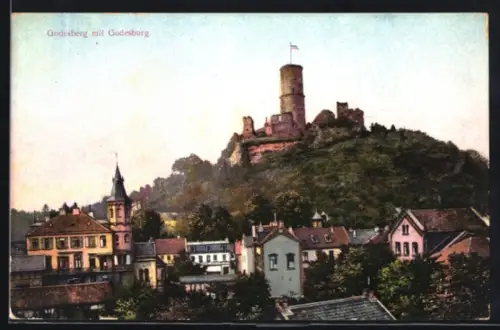 AK Godesberg, Godesberg mit Godesburg