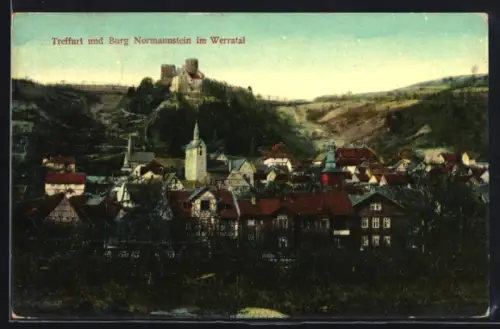 AK Treffurt /Werratal, Burg Normannstein