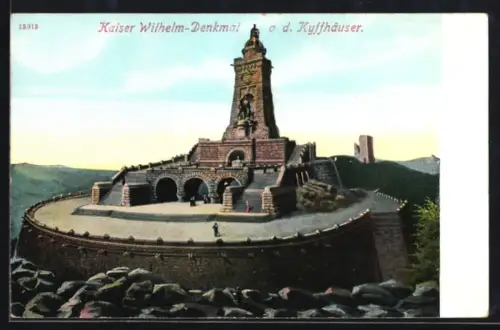 AK Kyffhäuser, Kaiser Wilhelm-Denkmal