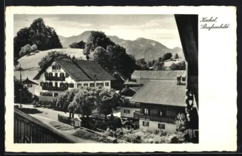 AK Kochel, Strassenbild