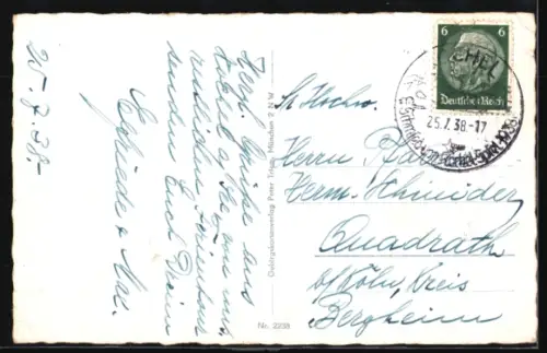 AK Kochel, Strassenbild