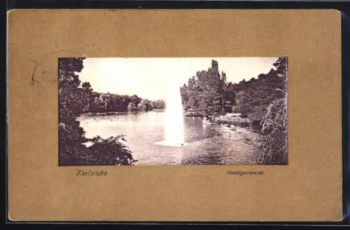 AK Karlsruhe, Stadtgartensee