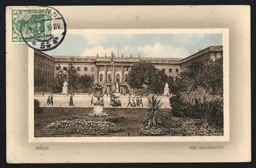 AK Berlin, Kgl. Universität