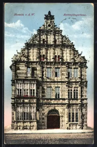 AK Hameln a. d. W., Rattenfängerhaus
