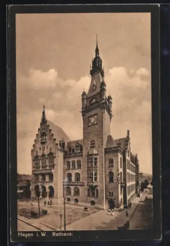 AK Hagen i. W., Rathaus