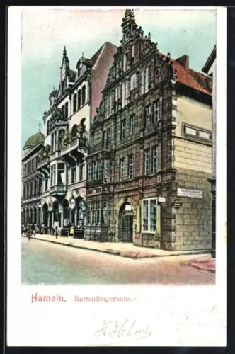 AK Hameln, Rattenfängerhaus