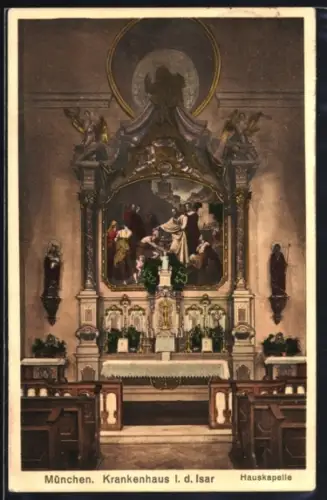 AK München, Krankenhaus links der Isar, Hauskapelle