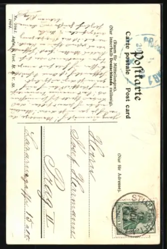 AK Stuttgart, Bismarck-Säule