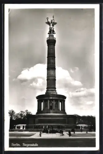 AK Berlin-Tiergarten, Siegessäule
