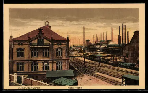 AK Duisburg-Ruhrort, Hütte Phönix