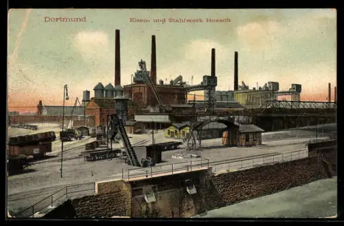 AK Dortmund, Eisen- und Stahlwerk Hoesch