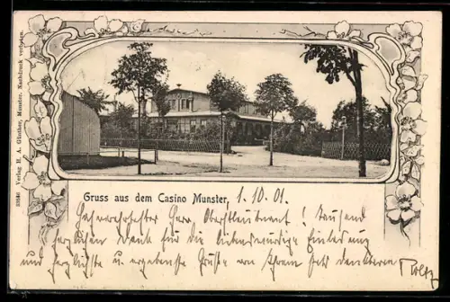 AK Munster, Casino im Blumenpassepartout