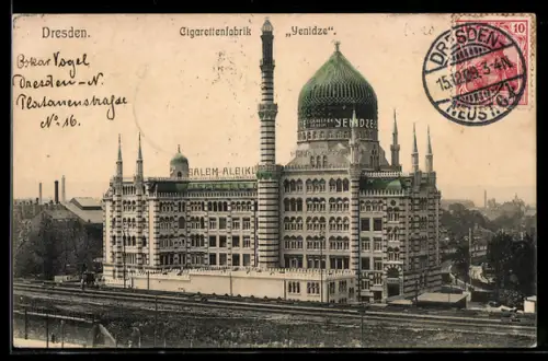 AK Dresden, Cigarettenfabrik Yenidze