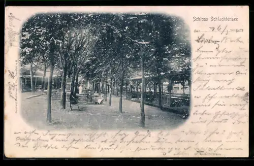 AK Berlin-Zehlendorf, Schloss Schlachtensee