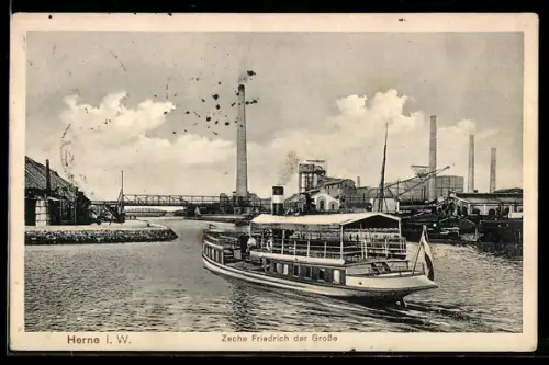 AK Herne i. W., Zeche Friedrich der Grosse