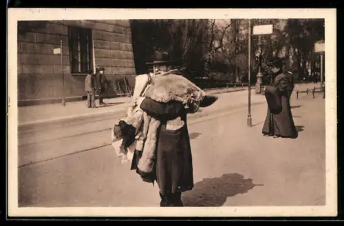 AK Berliner Typen, Komme sofort nach Empfang einer Postkarte und zahle die höchsten Preise