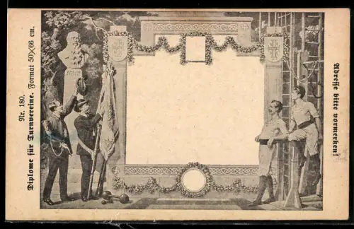 AK Turner stehen vor einer leeren Diplomwand