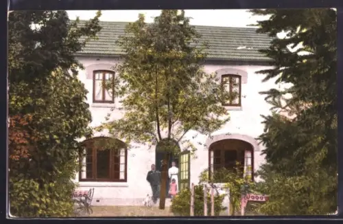 AK Pötrau bei Büchen, Gasthaus Zur schönen Aussicht W. Beckmann