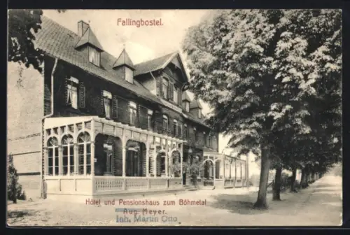AK Fallingbostel, Hotel & Pension zum Böhmetal