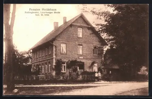 AK Fallingbostel, Lüneburger Heide, Hotel Pension Heidehaus