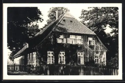 AK Fallingbostel, Pension Wümming, um 1931