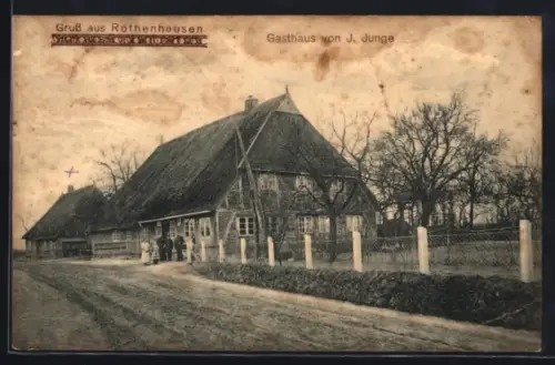 AK Rothenhausen, Gasthaus v. J. Junge