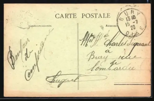 AK Compiègne, La Gare