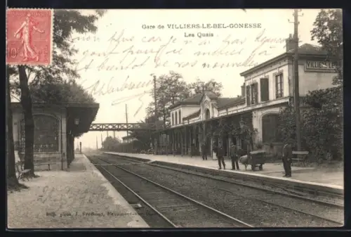 AK Villiers-le-Bel-Gonesse, la Gare, les Quais