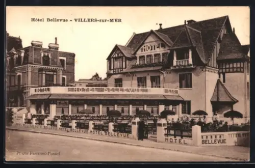 AK Villers-sur-Mer, Hôtel Bellevue