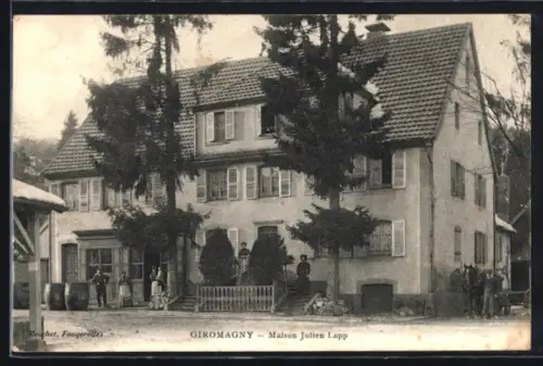 AK Giromagny, Maison Julien Lapp